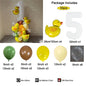 Cartoon Duck Balloon Garland Set – 32" Number Balloon (1–9) for Kids’ Birthday Party