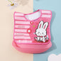 Waterproof food Baby bib with pocket