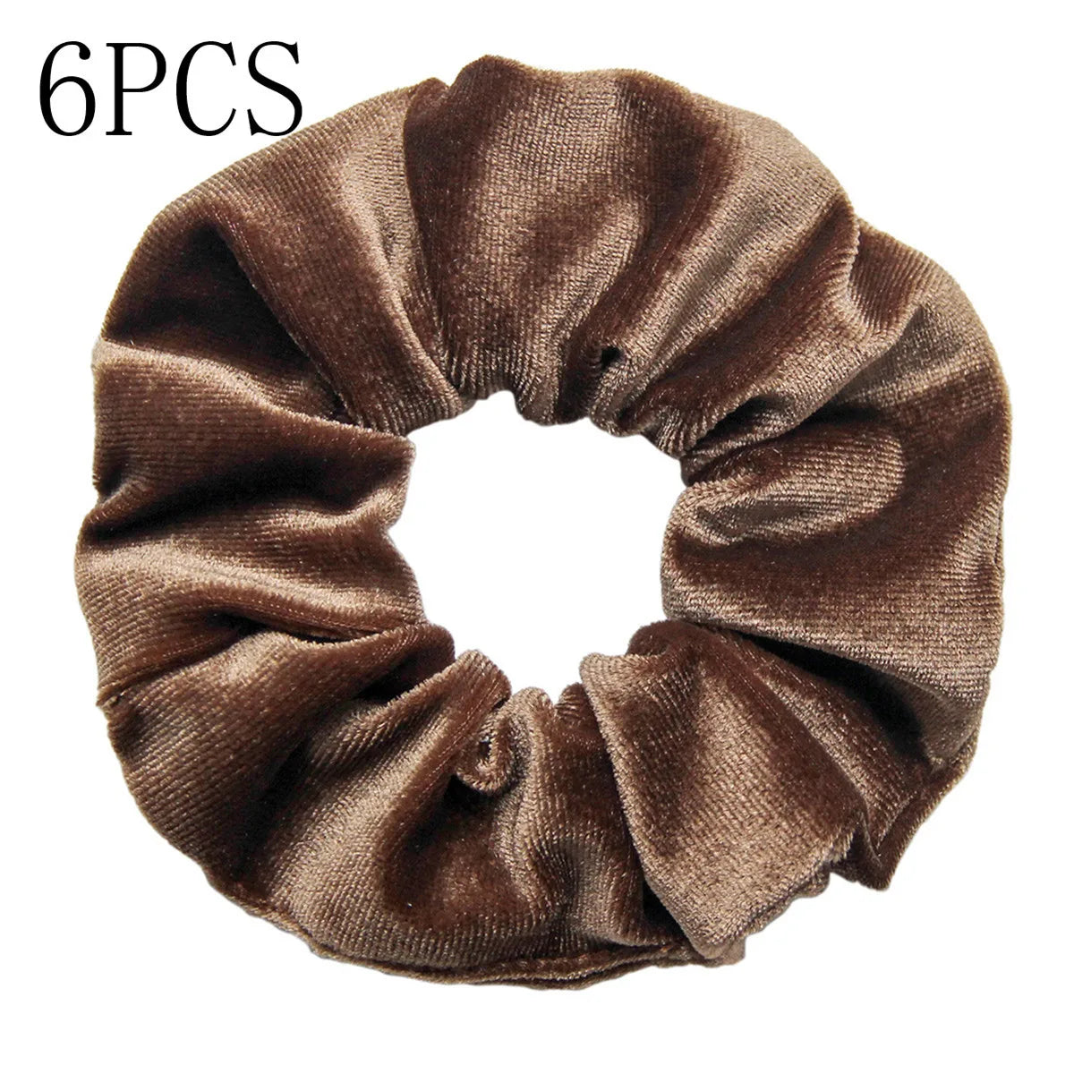 10/6 Accessories Scrunchies Hair Scrunchy Women Velvet Solid Leopard Tie Dye Ponytail Holder Headwear Elastic Ties Bands Set