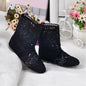 Hollow Boots Shoes Breathable Knit Line Mesh Korean High Summer Women Boots Knee High Womens Shoes