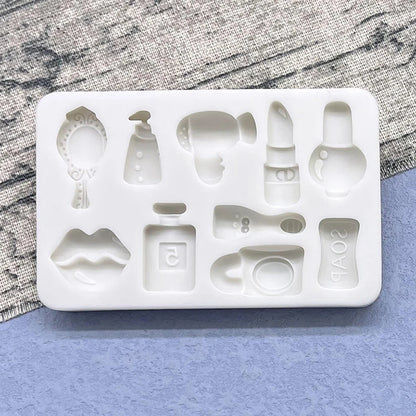 Makeup Hair Dryer Mirror Silicone Mold – Sugarcraft & Resin Tool