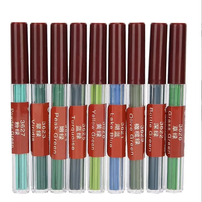 Mechanical Sketch Pencil 2.0mm – Includes 36‑Color Drawing Leads & Replacement Lead Set