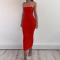 Women's  Long Sling  Sexy Suspender Dress