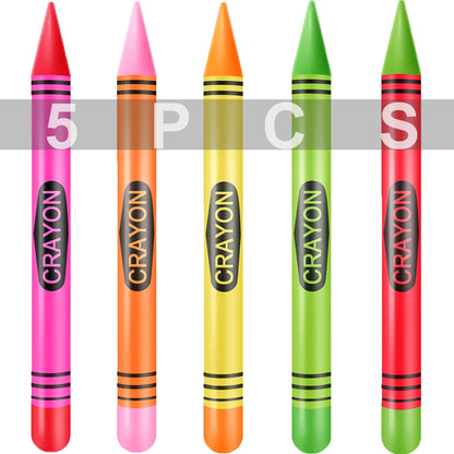 Jumbo Inflatable Crayon Balloon Neon Back to School Party Decoration First Day Of School Classroom Supplies