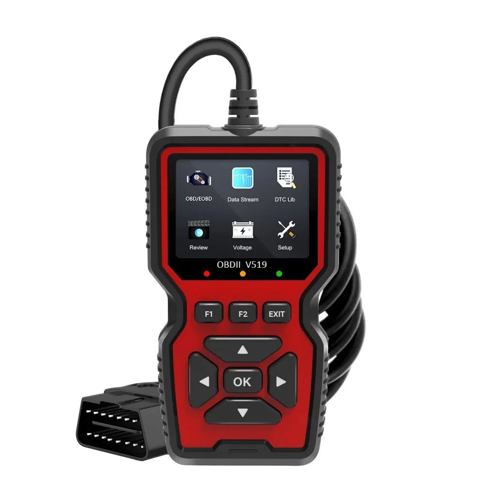 Advanced OBD2 Diagnostic Scanner – Professional Engine Code Reader with Real‑Time Data & Reset Functions