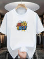 Men’s SUPER UNCLE Graphic Tee – Minimalist Comic Print