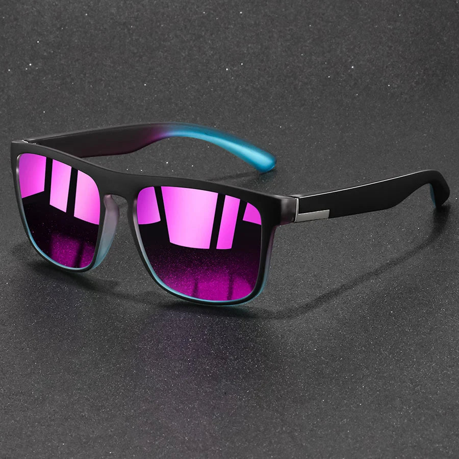 Fashion Vintage Square Sunglasses Men Women Anti-Glare Retro Eyewear UV400