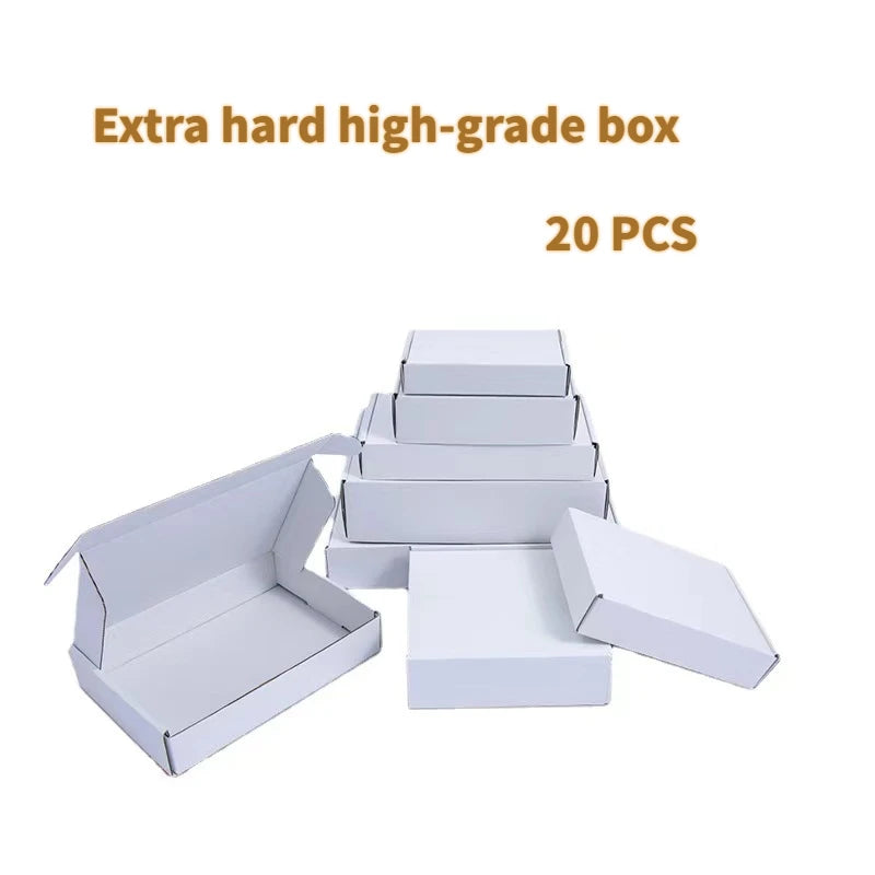 Corrugated Cartons, White/Brown Multi-sheet Cardboard Transport Boxes, Handicraft Packaging And andling