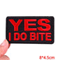 Letter Embroidered Patch Cartoon/Personality Letter Slogan Patch Iron On Patches For Clothing thermoadhesive Patches Sew Badges