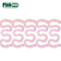 78.7inch Pink Tinsel Garland Shiny Metallic Glitter Party Decoration for Christmas Valentine Wedding Birthday Holiday Home Decor
