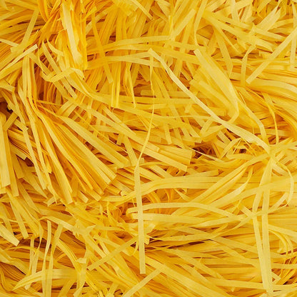 100g Raffia Shredded Paper Grass – Crinkle Basket Stuffers for Easter Eggs & DIY Gift Box Decor
