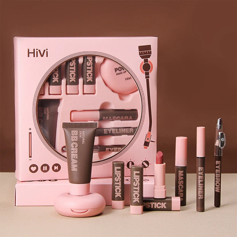 Makeup Gift Box HiVi  – Limited Lipstick & Powder Set