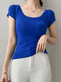 Women Cotton T Shirt Summer  Slim Top   16 Colors