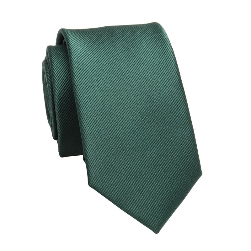 Men's Slim Tie Classic Solid Color