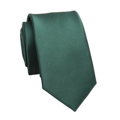 Men's Slim Tie Classic Solid Color