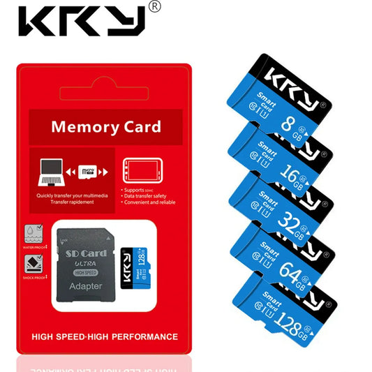 SD Micro Memory Card 128GB 32GB 64GB - SD/TF Flash Card 32 64 128GB Class 10 Memory Card