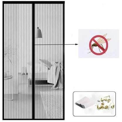 Anti-Mosquito Net Summer Automatic Closing Magnetic Invisible Door Mesh