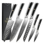 Sunnecko Damascus Chef Knife Set – 1–7 PCS High Carbon VG10 Steel Ultra‑Sharp Kitchen Knives