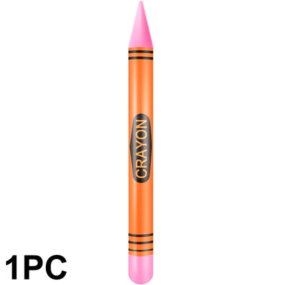 Jumbo Inflatable Crayon Balloon Neon Back to School Party Decoration First Day Of School Classroom Supplies