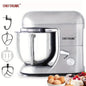 Cheftronic 6 Speed Stand Mixer with 7 Quart Stainless Steel Mixing Bowl,Dough hook, Egg whisk, Kitchen mixer with US Plug