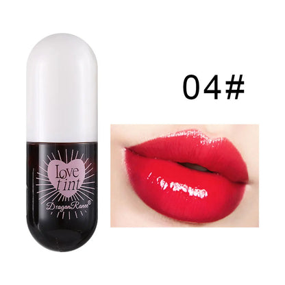 Lip Dye Liquid Lip Glaze Waterproof Non-Stick Liquid Lipstick 6 Colors Available