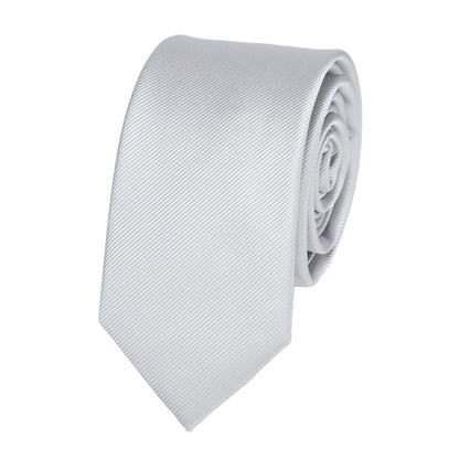 Men's Slim Tie Classic Solid Color