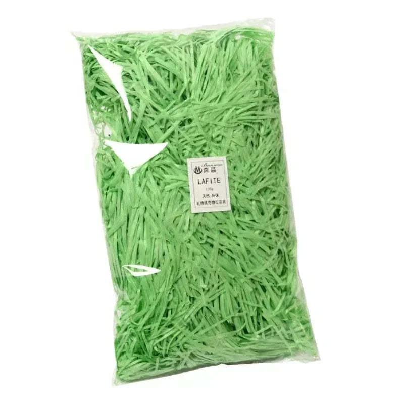 Glitter Raffia Paper Shreds Filler for Packing Empty Baskets for any occasion 20/50g