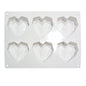 Silicone Diamond Love Baking Mold Set Letter Number Molds 1/6/8 Cavity Heart Mousse Pastry Cake Chocolate Soap Candle Mould