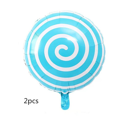 32Inch Donut globos Foil Balloon Fruit Ice Cream Helium Balloon Birthday Party Decoration Kids Toy Sweet Digital baby shower