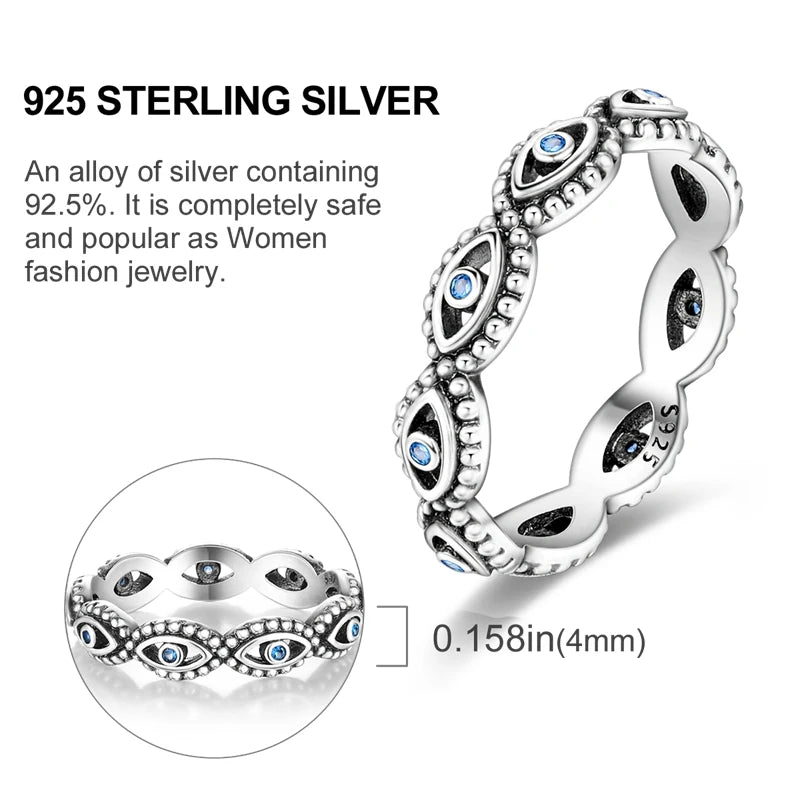 925 Sterling Silver Ring – Colorful Cubic Zirconia Women’s Wedding & Engagement Jewelry