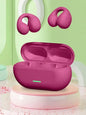 T75 Fone Bluetooth Headset 5.3 Wireless Bone Conduction Headphones Clip Ear Music Noise Canceling HD Call Sports Gaming Earphone