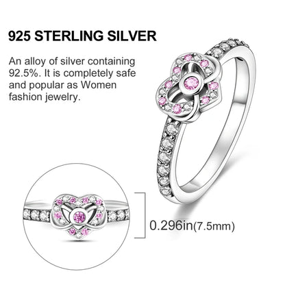 925 Sterling Silver Ring – Colorful Cubic Zirconia Women’s Wedding & Engagement Jewelry