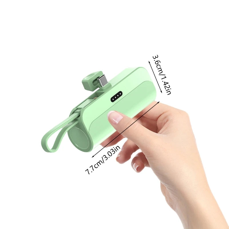 Portable Battery Power Bank Type C 18650/21700/21650