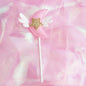 Cute Rabbit Balloon Ornaments Star Happy Birthday Cake Topper Easter Birthday Party Cake Baking Kids