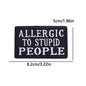 Letter Embroidered Patch Cartoon/Personality Letter Slogan Patch Iron On Patches For Clothing thermoadhesive Patches Sew Badges