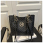 Retro M Letter Women's Shoulder Bag Luxury High Quality Handbag Fashion Large Capacity Tote Bag New Trend Versatile Underarm Bag