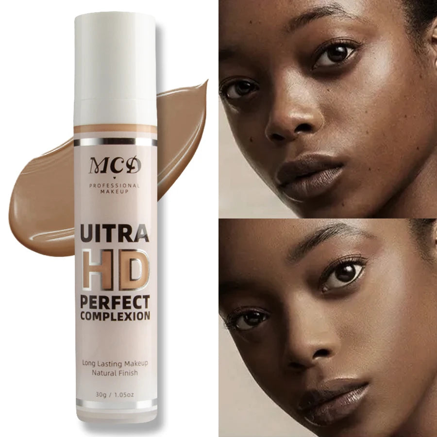 9 Shade Full Coverage Concealer Liquid Foundation makeup high coverage Base