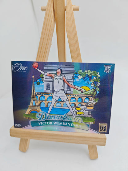 Panini star card James Wembanyama Curry Durant Doncic kobe Signed collectible material card Christmas birthday presents