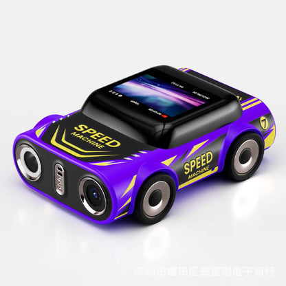 Mini Retro 2K HD Camera – 1.0" LCD Screen, Neck‑Hanging Travel Recorder, Memory Card Supported