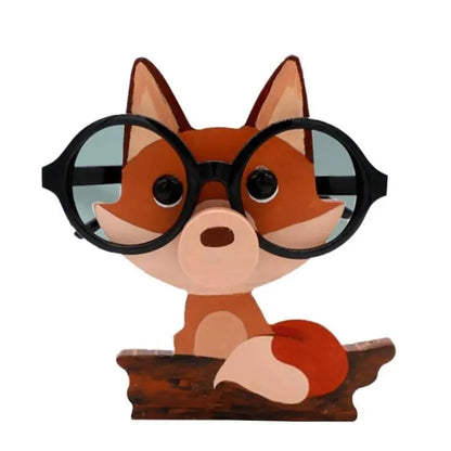 Glasses Stand Animals Glasses Frame Christmas Gift Wooden Ornaments