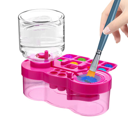 New Automatic Paint Brush Cleaner Machine with Drain Button
