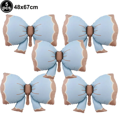 Baby Boy Girl Foil Balloon Gender Reveal Balloon Bear Helium Balloon Baby Shower Gift Kids Birthday Party Wedding Decor Supplies