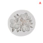 1Pc Flower Shape Silicone Mold Gardenia Plumeria Rubra Soap Fondant Molds DIY Cake Jelly Chocolate Decoration Baking Tool