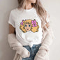 Candy Cartoon Print Streetwear T-shirt Harajuku Clothes Fashion Girls T Shirt Short Sleeve Summer Tee Casual Female O-Neck Top