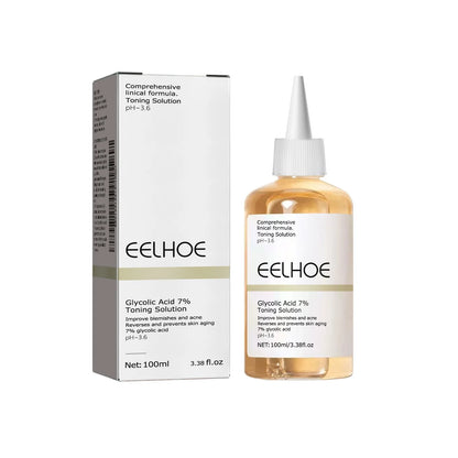 Glycolic Acid 7% Toning Solution – Exfoliating Toner for Acne, Glow, Firming & Anti‑Wrinkle Care