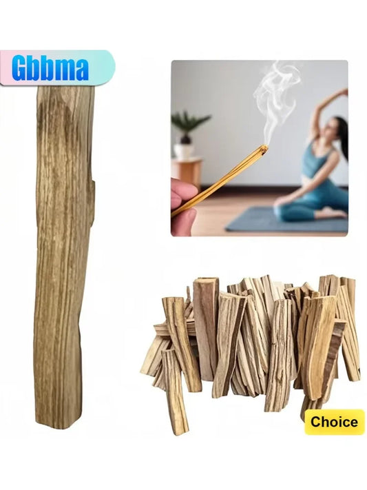 Palo Santo Natural Incense Sticks – High‑Oil Aromatherapy for Yoga, Meditation & Long‑Lasting Fragrance