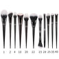 Kat Von D  Makeup Brush Set & Kit Foundation Blush Highlight Concealer Powder Sculpting Eyeshadow Brush KVD Brand Makeup Brush