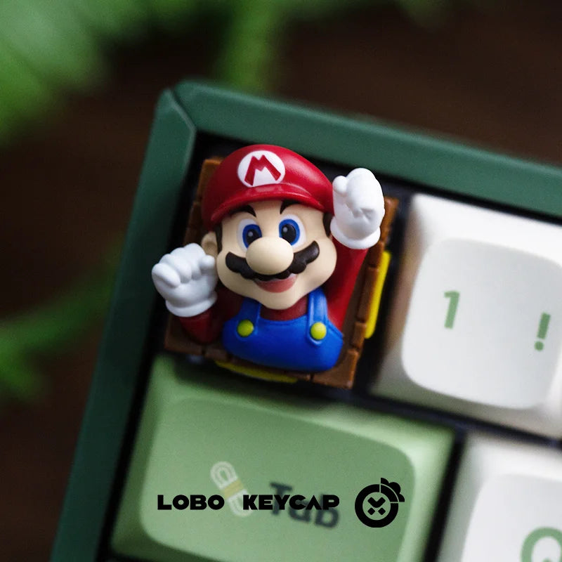 Super Mario Resin Keycaps