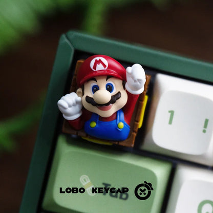 Super Mario Resin Keycaps