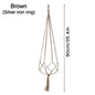Hanging Plant Pot Hanging Basket Vases with Hook Creative Macrame Suspension Plant Planters for Hanging  Flower Pot Net